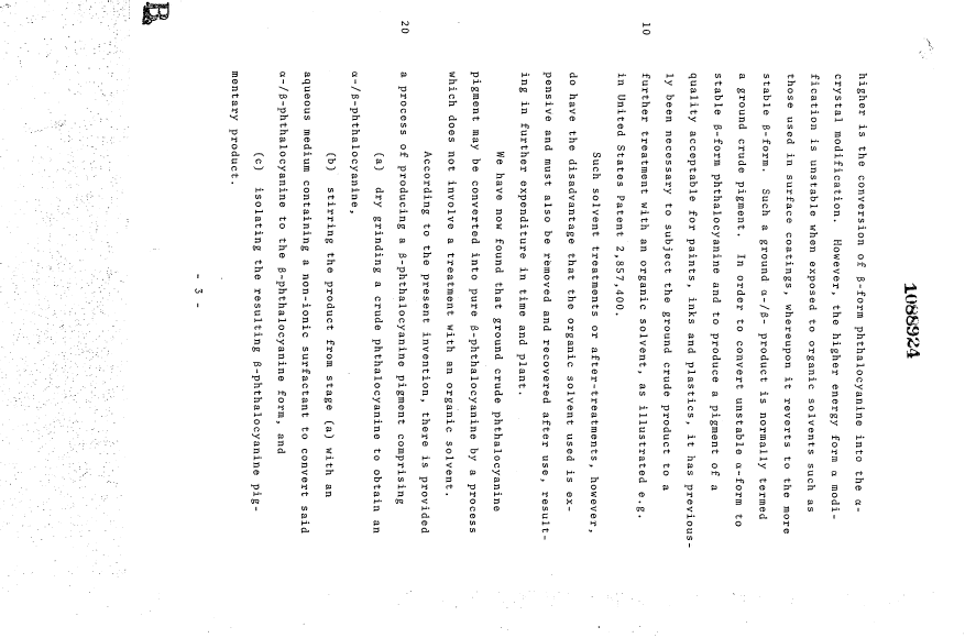 Canadian Patent Document 1088924. Description 19940412. Image 2 of 14