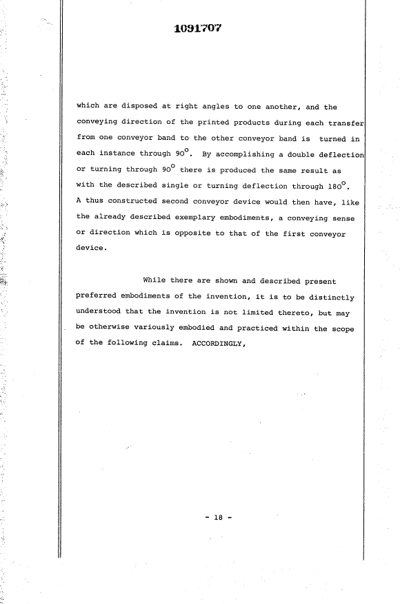 Document de brevet canadien 1091707. Description 19940415. Image 17 de 17