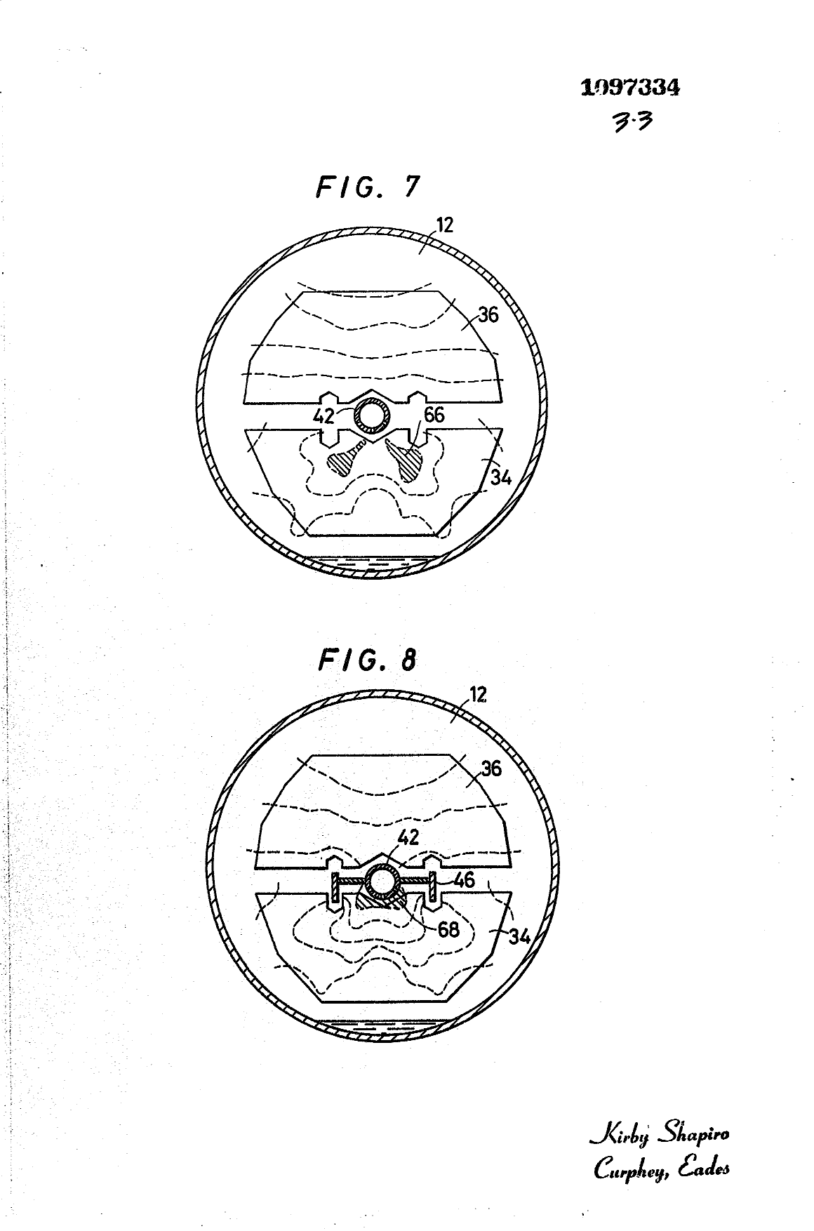 Canadian Patent Document 1097334. Drawings 19940309. Image 3 of 3