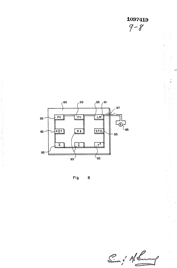 Canadian Patent Document 1097419. Drawings 19940309. Image 8 of 9