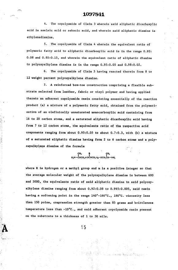 Document de brevet canadien 1097841. Revendications 19940309. Image 2 de 3