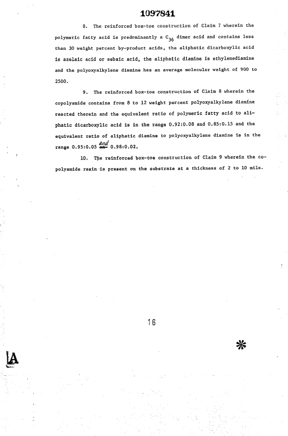 Document de brevet canadien 1097841. Revendications 19940309. Image 3 de 3