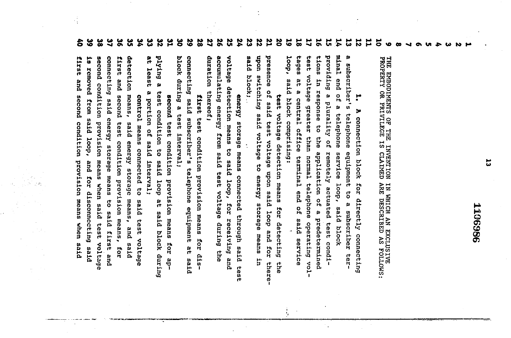 Document de brevet canadien 1106986. Revendications 19940318. Image 1 de 6