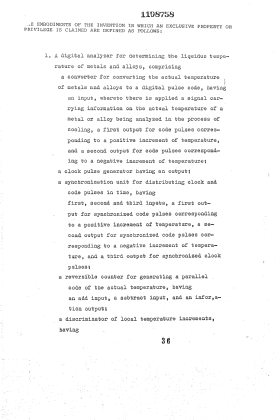 Document de brevet canadien 1108758. Revendications 19940318. Image 1 de 5