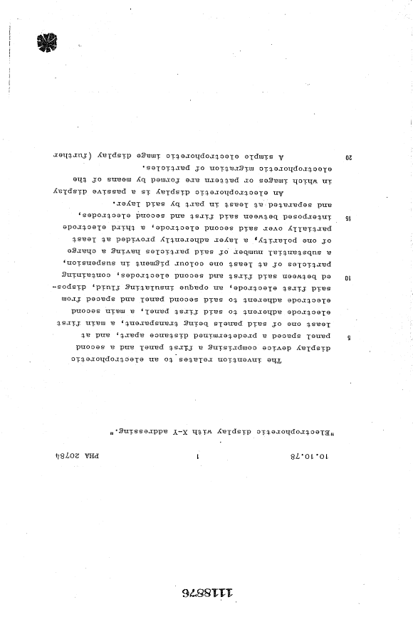 Canadian Patent Document 1118876. Description 19940304. Image 1 of 14