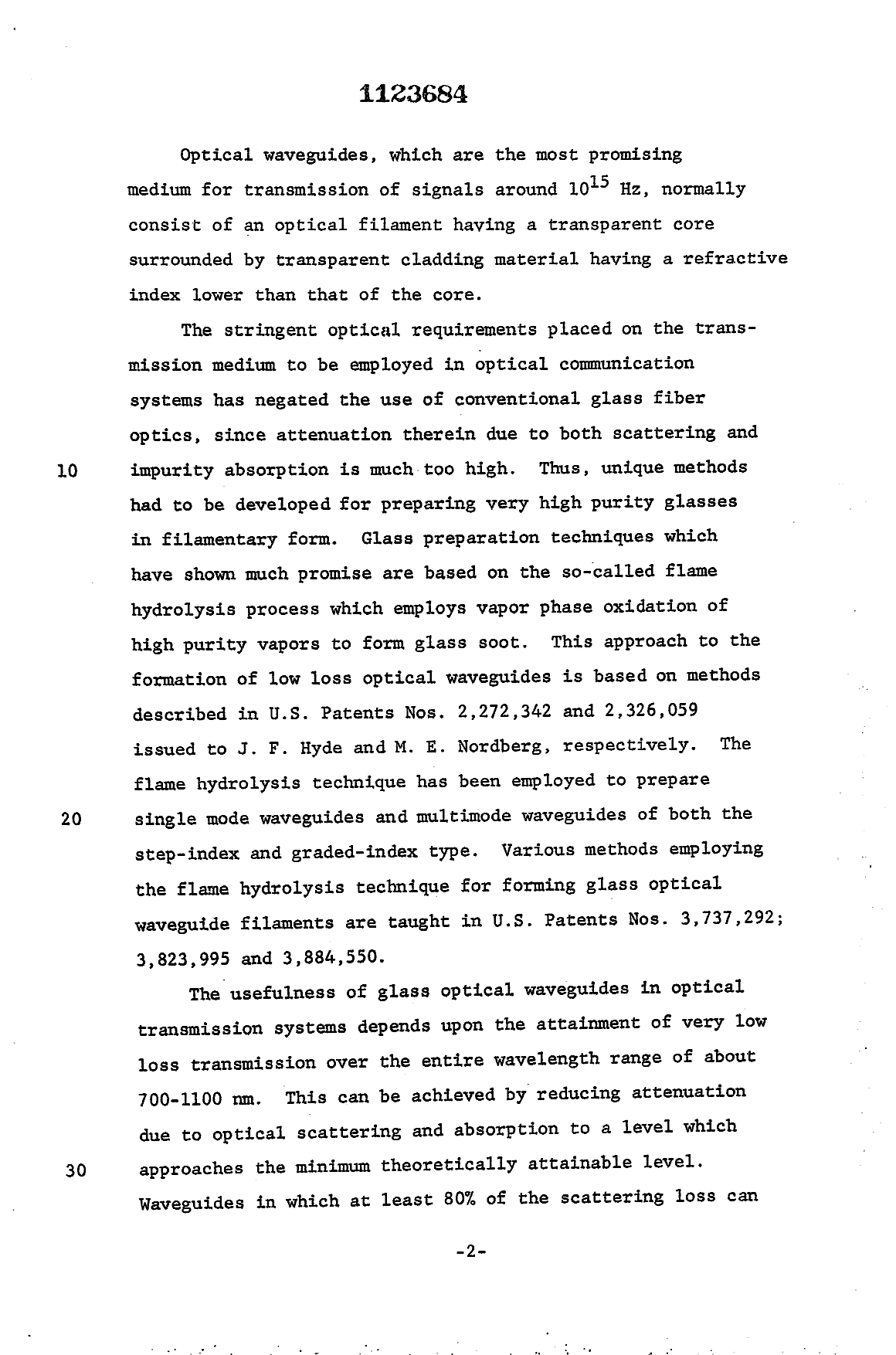 Document de brevet canadien 1123684. Description 19940216. Image 2 de 33