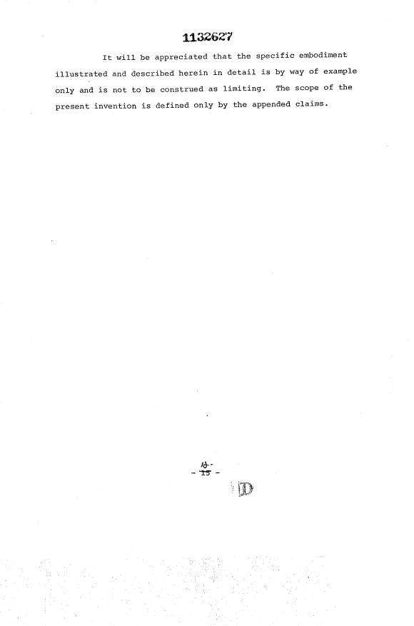 Document de brevet canadien 1132627. Description 19940225. Image 13 de 13