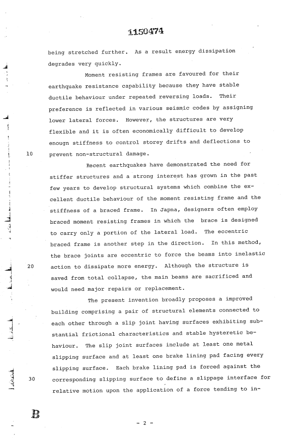 Document de brevet canadien 1150474. Description 19931212. Image 2 de 9