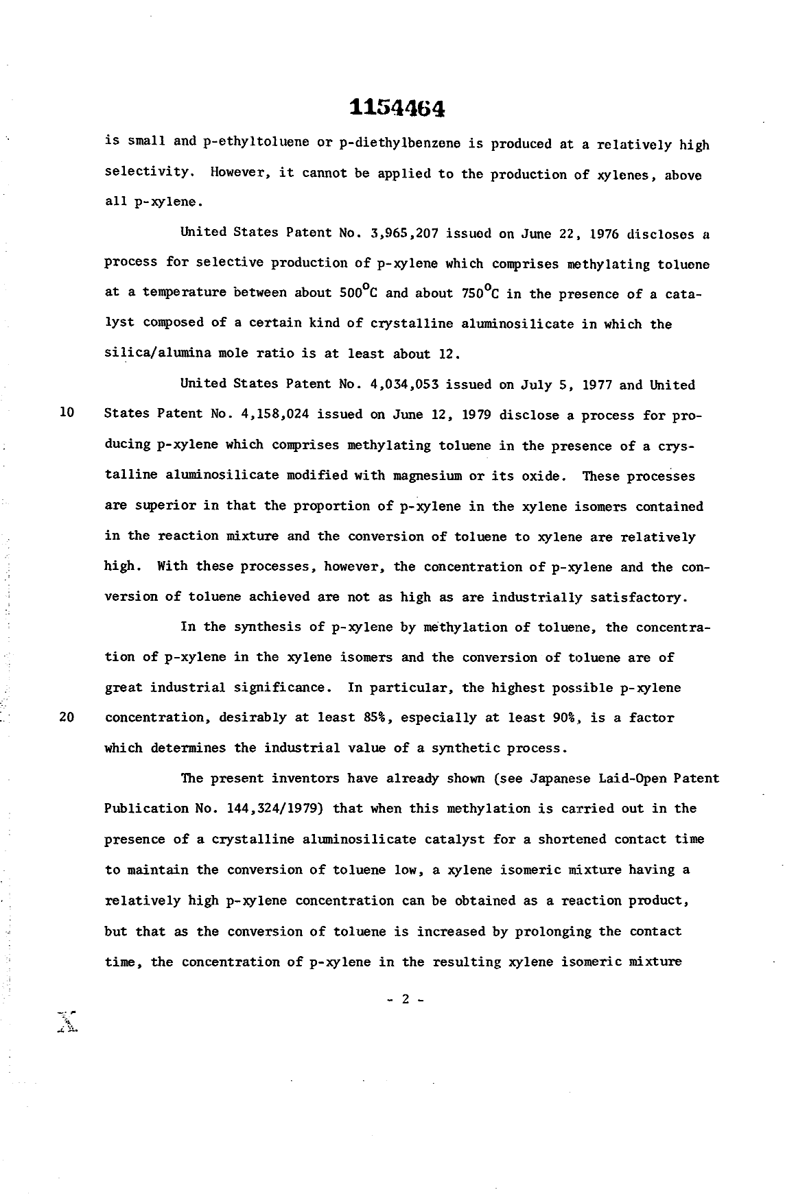 Canadian Patent Document 1154464. Description 19940124. Image 2 of 47
