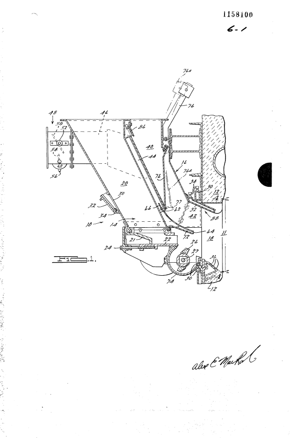 Document de brevet canadien 1158100. Dessins 19940303. Image 1 de 6