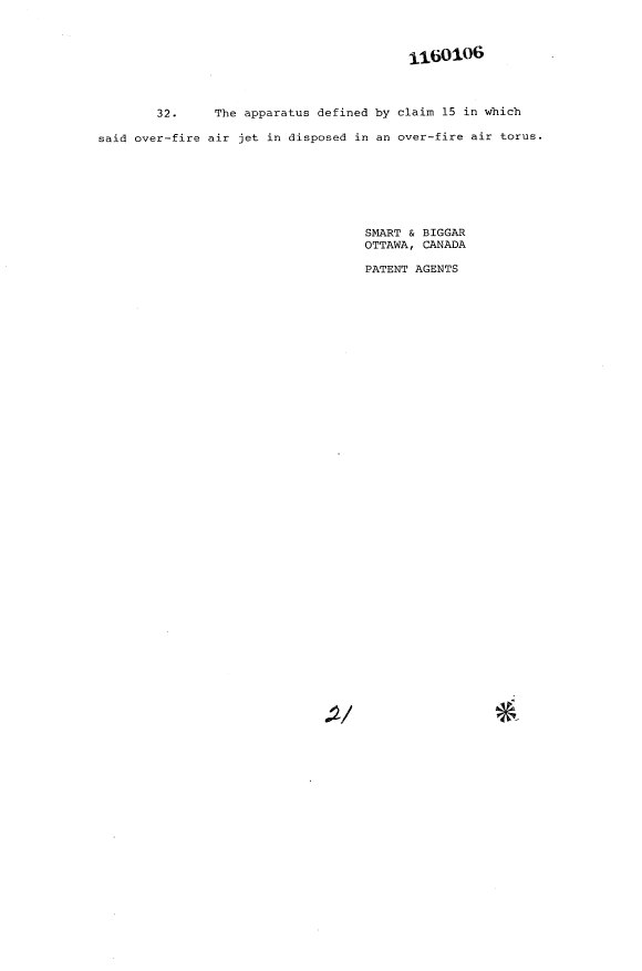 Document de brevet canadien 1160106. Revendications 19931118. Image 11 de 11