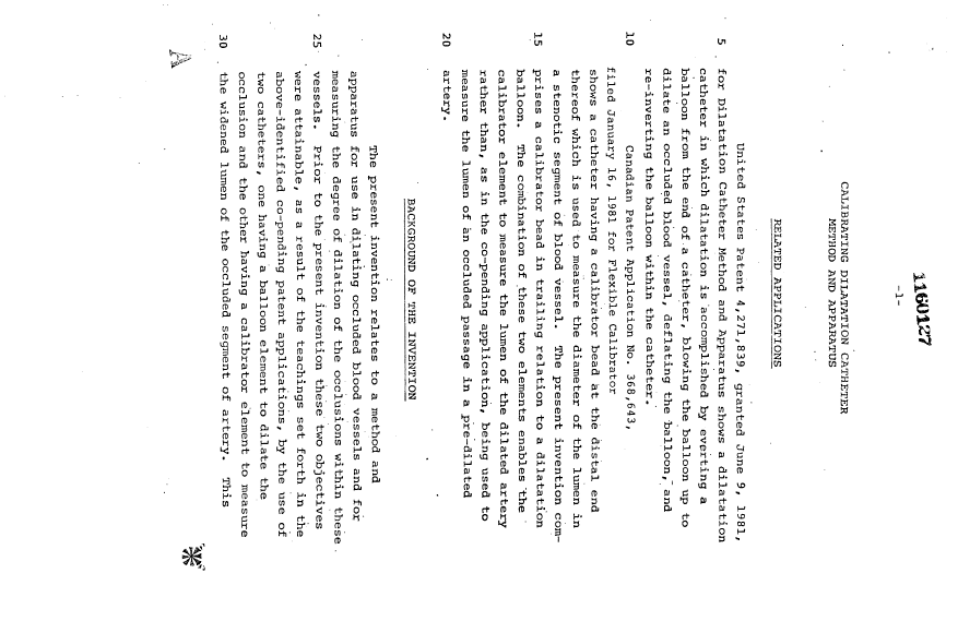 Document de brevet canadien 1160127. Description 19931118. Image 1 de 4