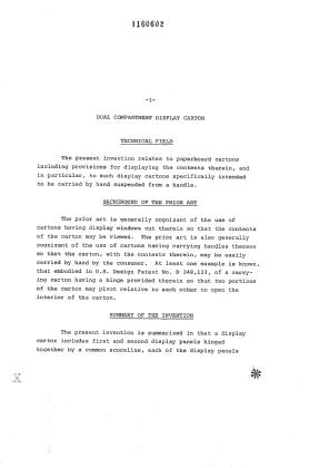 Document de brevet canadien 1160602. Description 19931118. Image 1 de 8