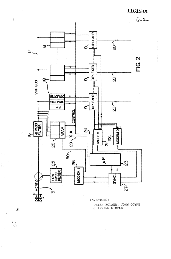 Canadian Patent Document 1161545. Drawings 19931123. Image 2 of 6