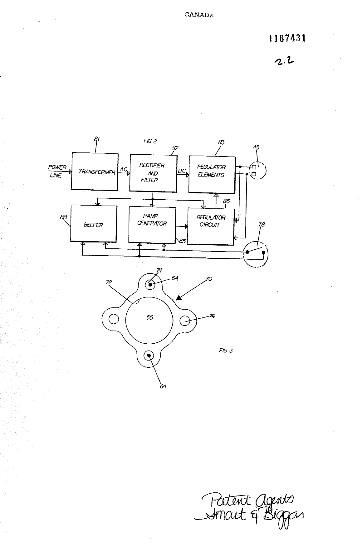 Canadian Patent Document 1167431. Drawings 19931202. Image 2 of 2