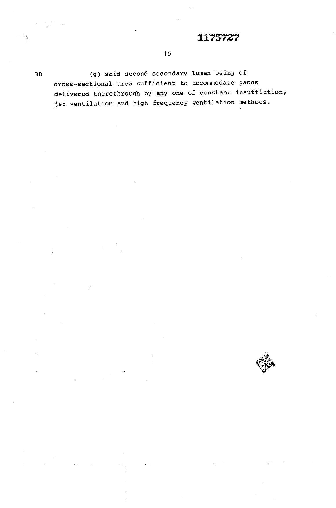 Canadian Patent Document 1175727. Claims 19931216. Image 4 of 4