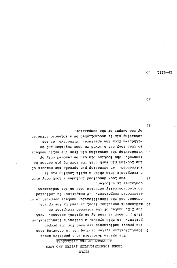 Canadian Patent Document 1187585. Abstract 19931103. Image 1 of 1