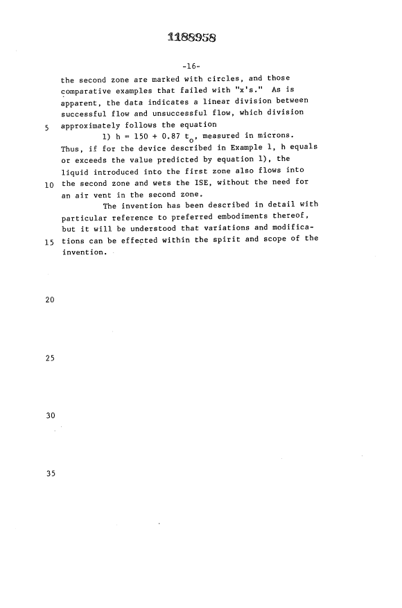 Document de brevet canadien 1188958. Description 19930611. Image 16 de 16