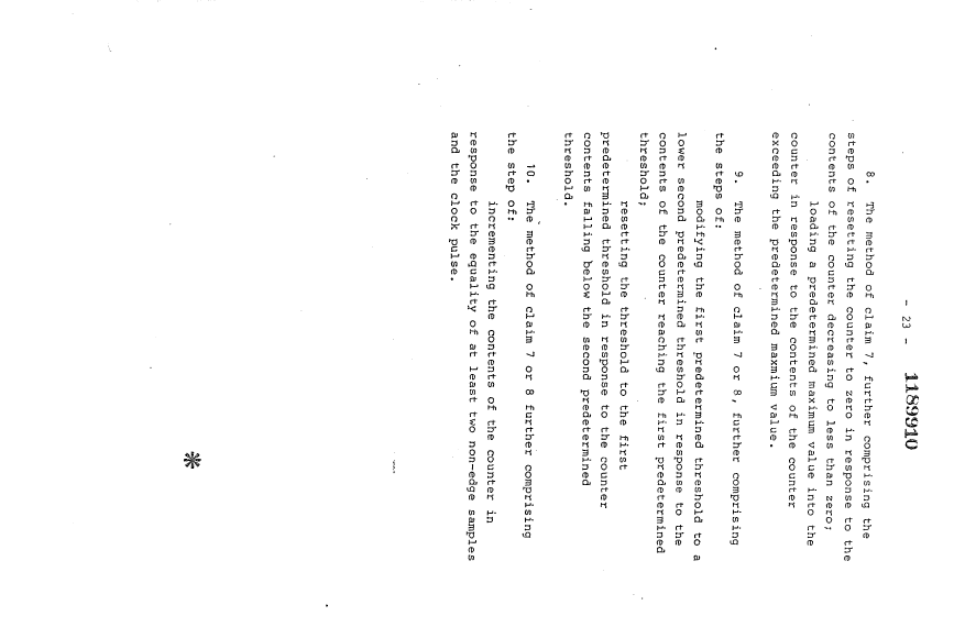 Document de brevet canadien 1189910. Revendications 19930614. Image 4 de 4