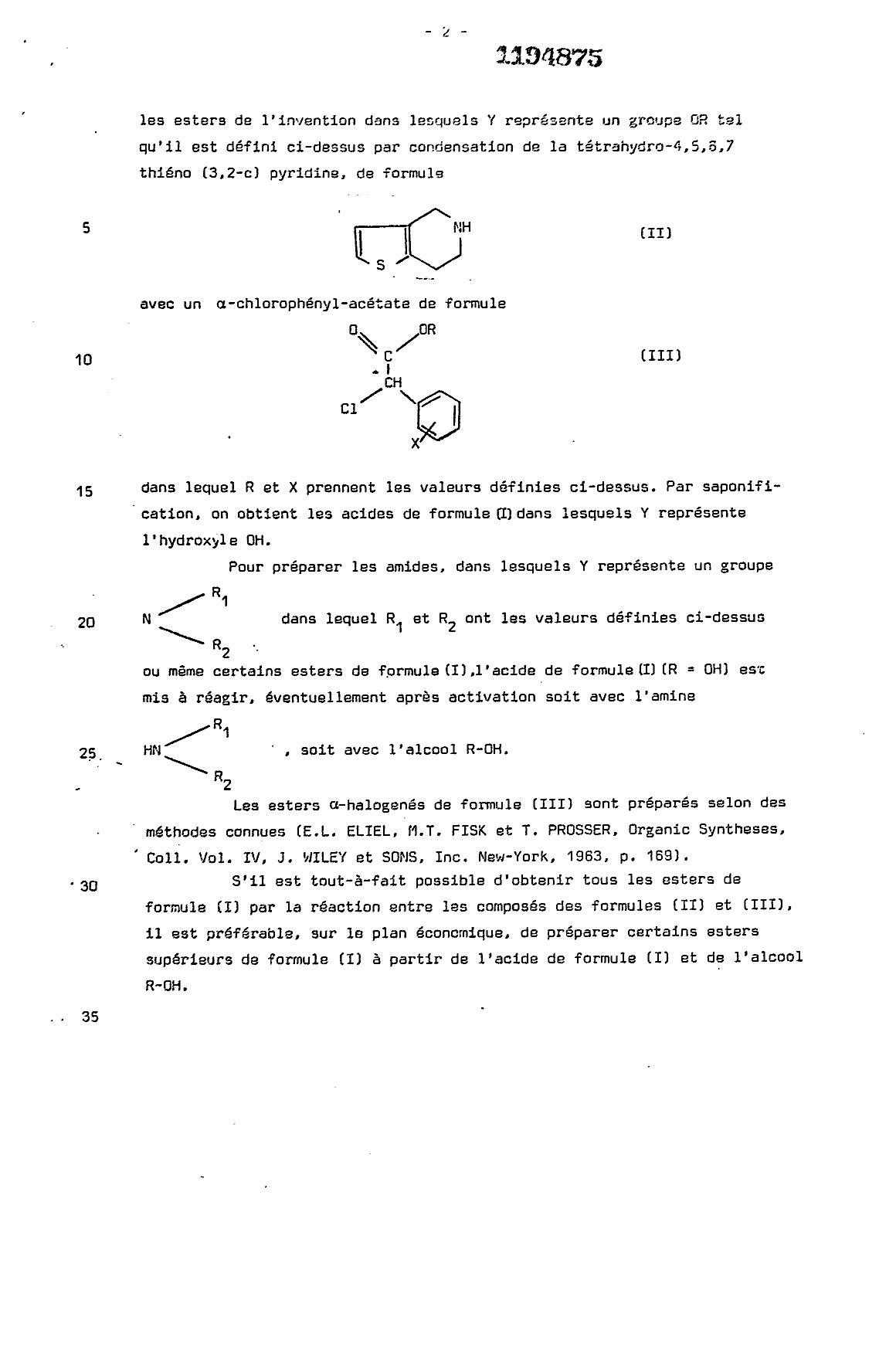 Document de brevet canadien 1194875. Description 19921218. Image 2 de 15