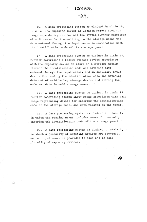 Document de brevet canadien 1201825. Revendications 19930624. Image 4 de 4