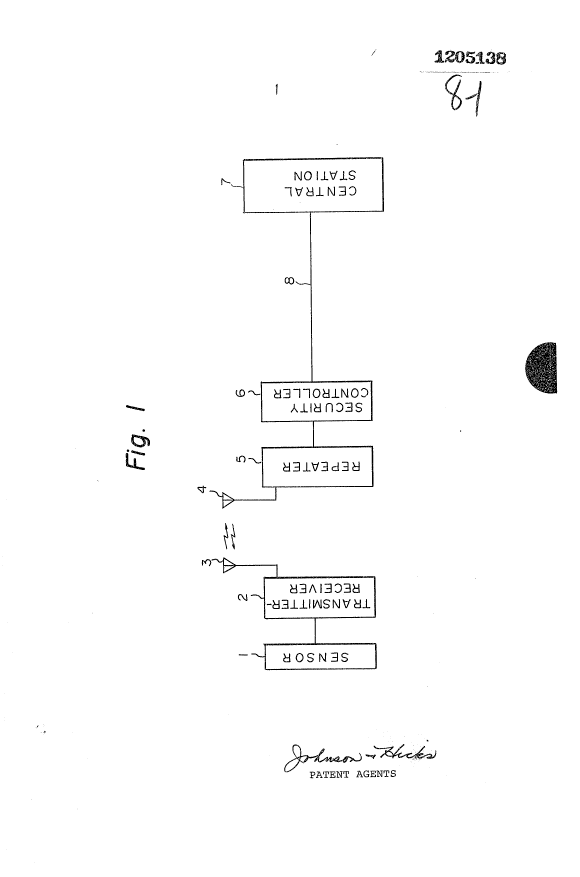 Canadian Patent Document 1205138. Drawings 19930706. Image 1 of 8