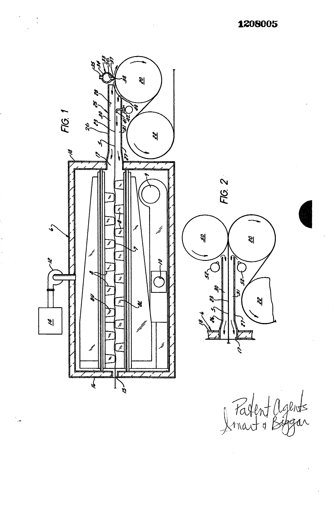Canadian Patent Document 1208005. Drawings 19930629. Image 1 of 1