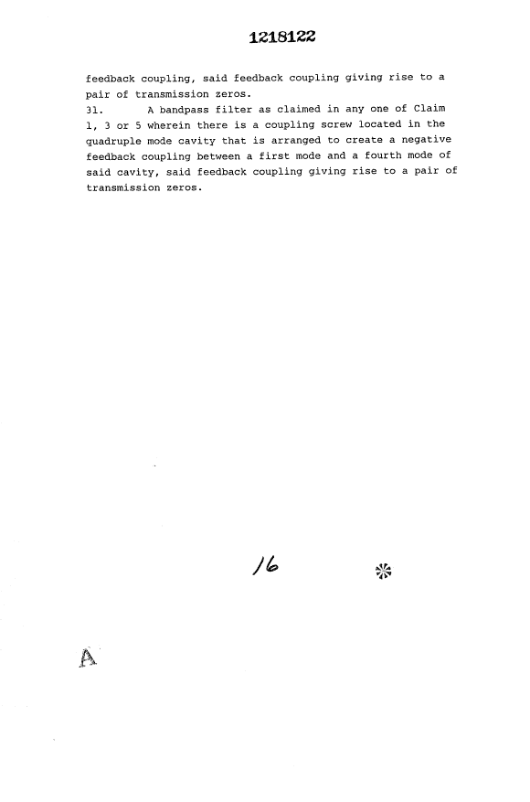 Document de brevet canadien 1218122. Revendications 19930723. Image 5 de 5