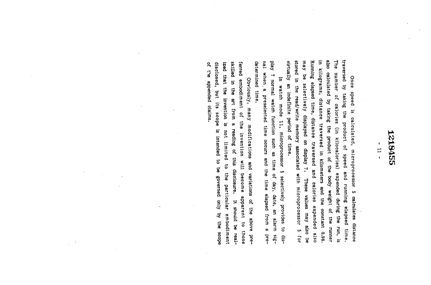 Canadian Patent Document 1218455. Description 19930723. Image 12 of 12