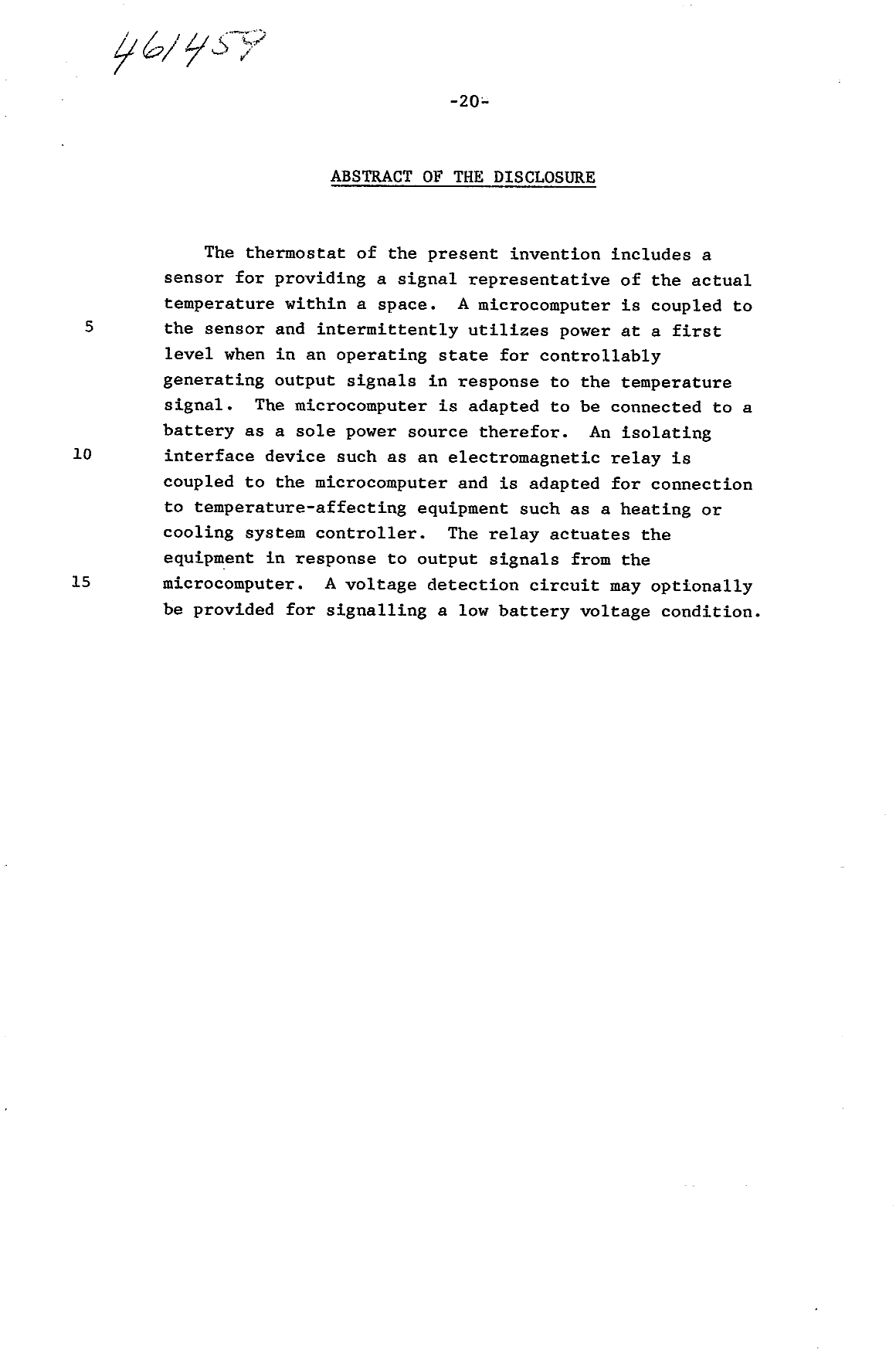 Document de brevet canadien 1218731. Abrégé 19931111. Image 1 de 1