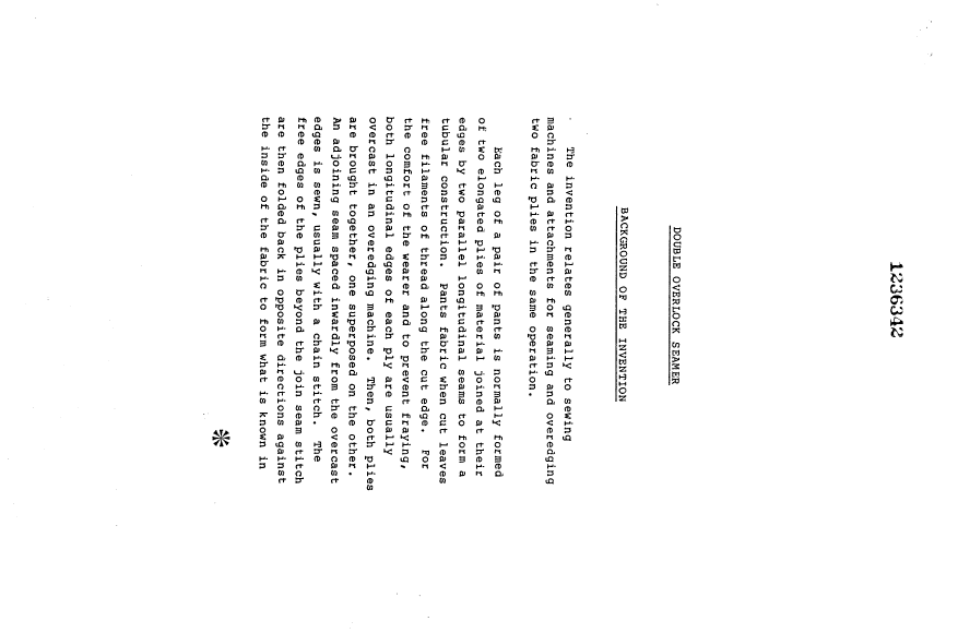 Document de brevet canadien 1236342. Description 19930929. Image 1 de 33