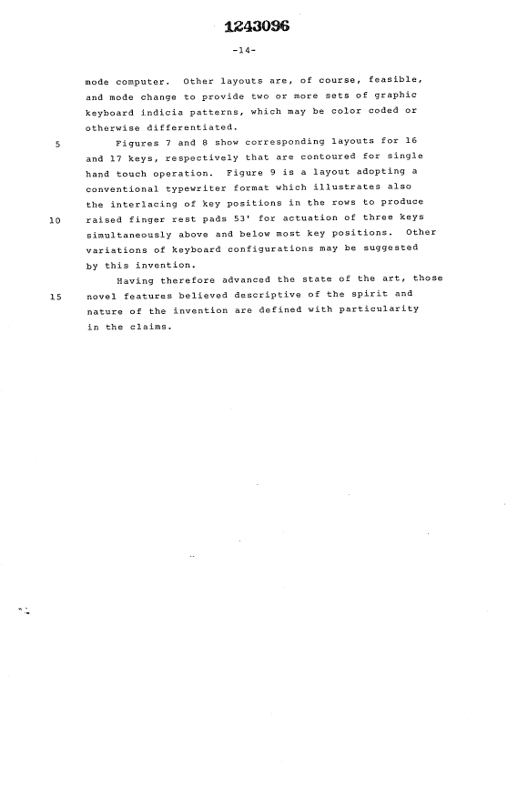 Canadian Patent Document 1243096. Description 19931001. Image 15 of 15