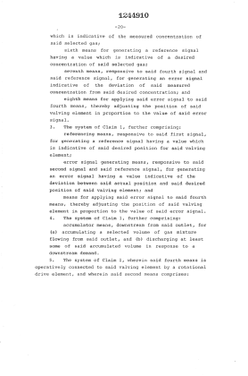 Document de brevet canadien 1244910. Revendications 19921219. Image 2 de 18