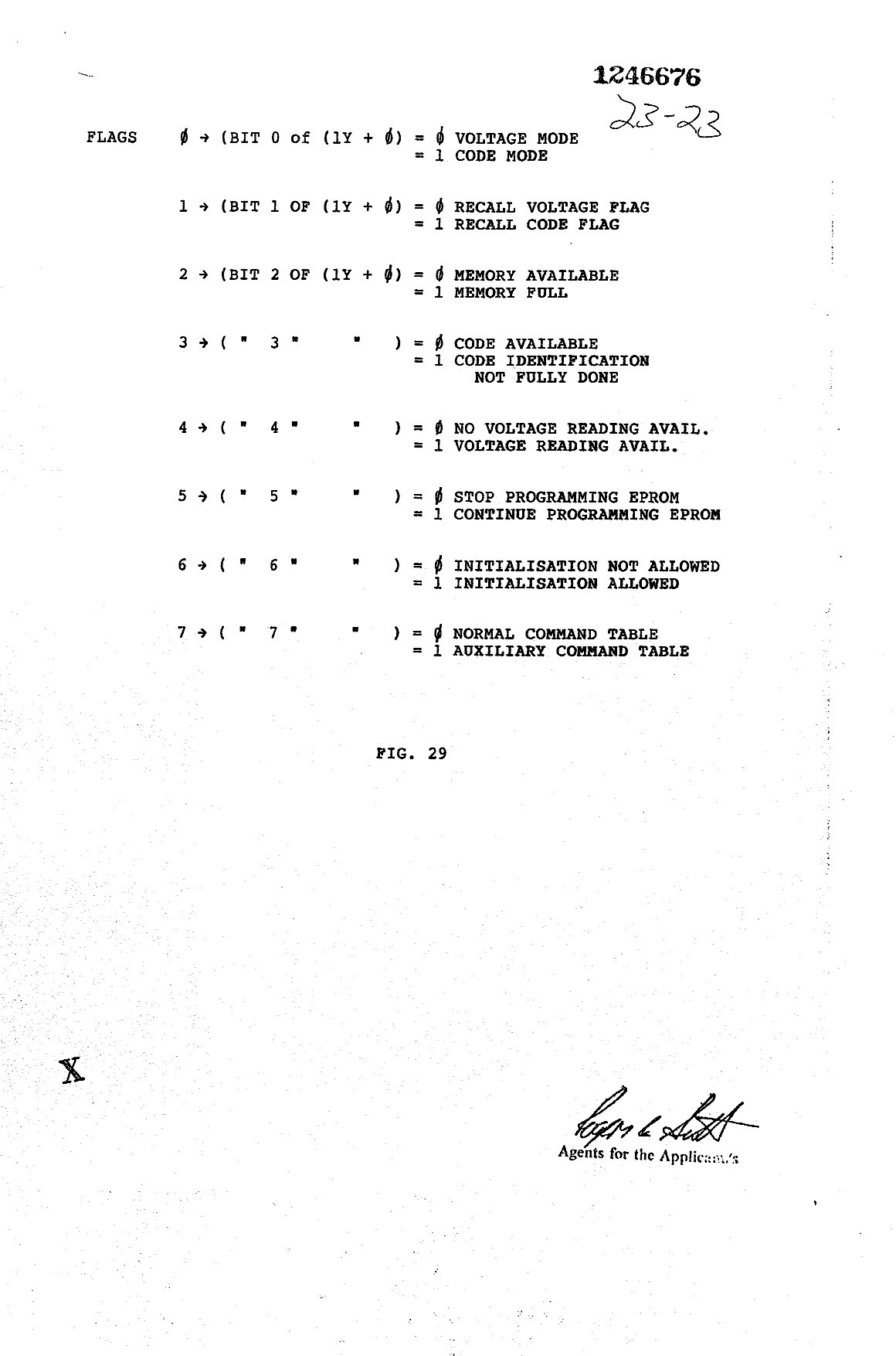 Document de brevet canadien 1246676. Dessins 19930825. Image 23 de 23