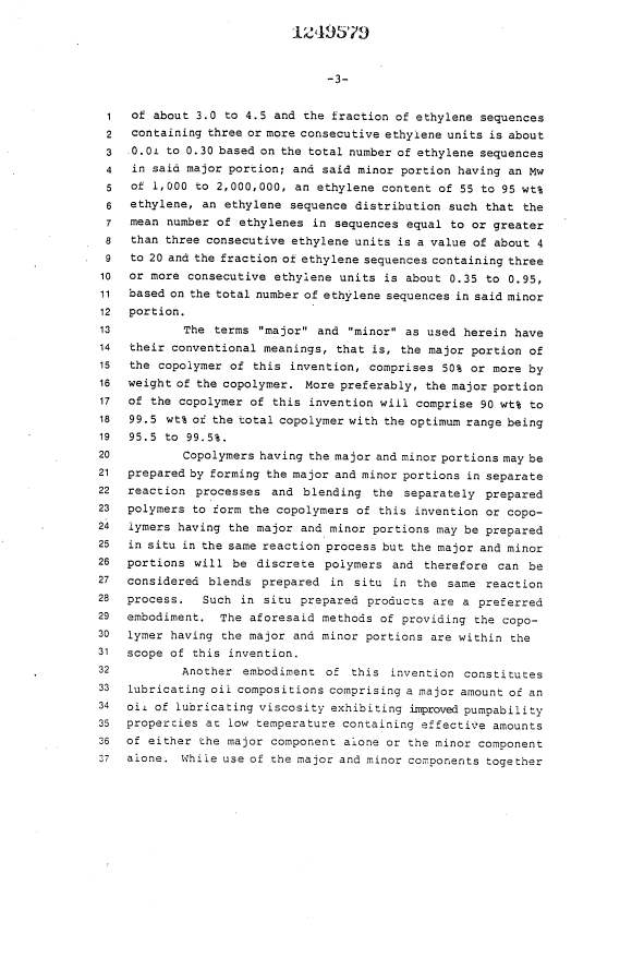 Canadian Patent Document 1249579. Description 19931005. Image 3 of 25