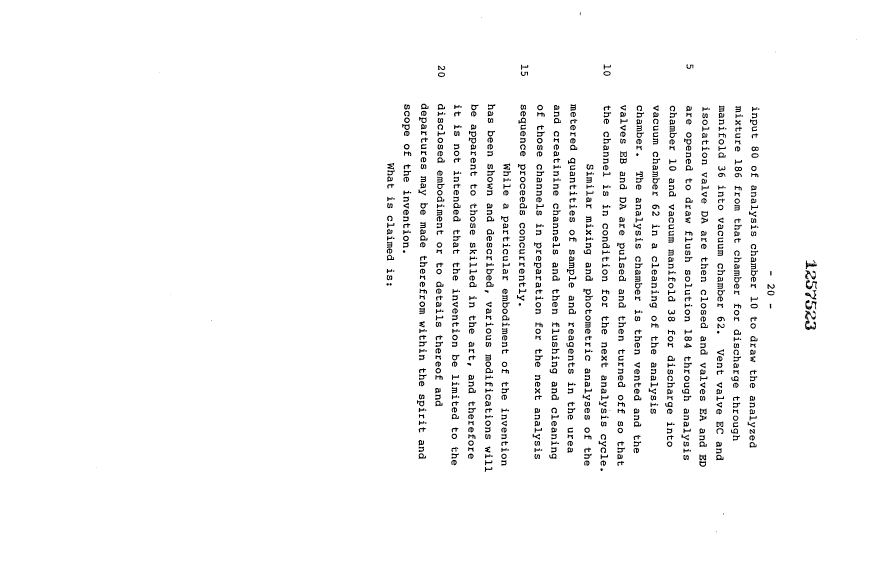 Canadian Patent Document 1257523. Description 19931006. Image 20 of 20