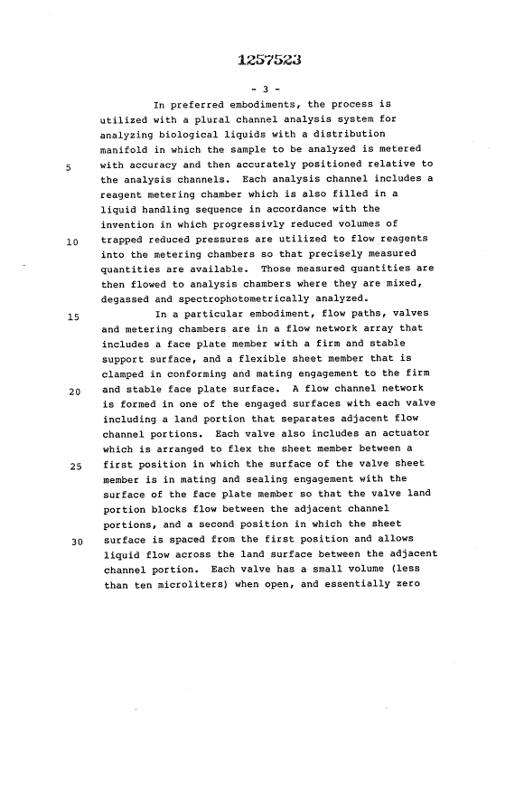 Canadian Patent Document 1257523. Description 19931006. Image 3 of 20