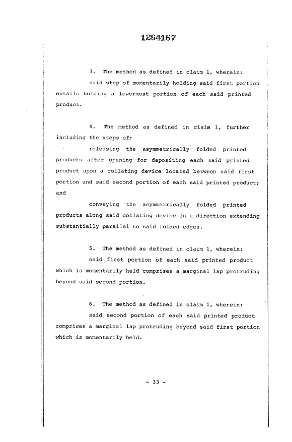 Document de brevet canadien 1264167. Revendications 19930915. Image 2 de 12