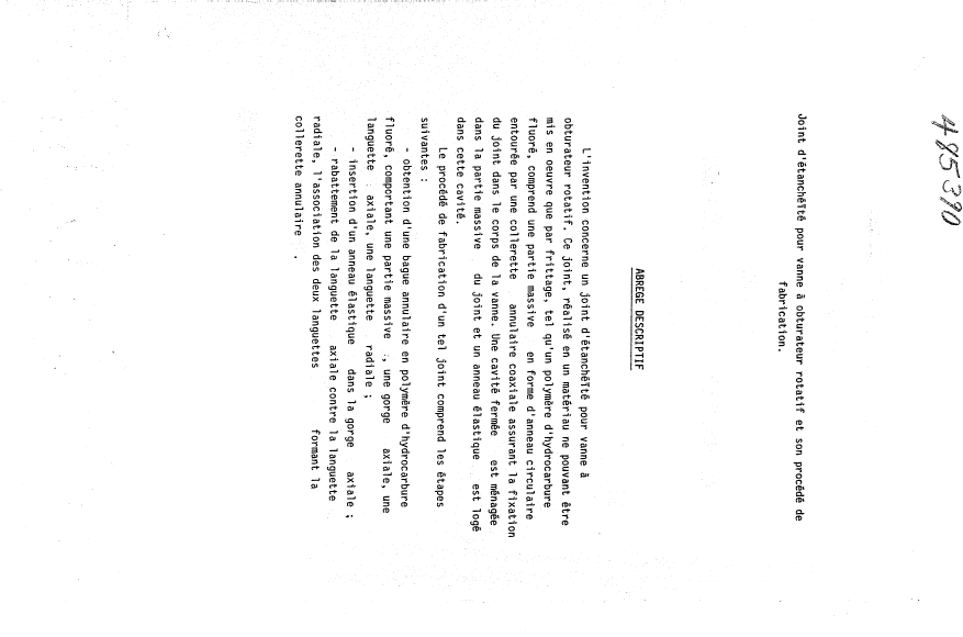 Document de brevet canadien 1267401. Abrégé 19931217. Image 1 de 1