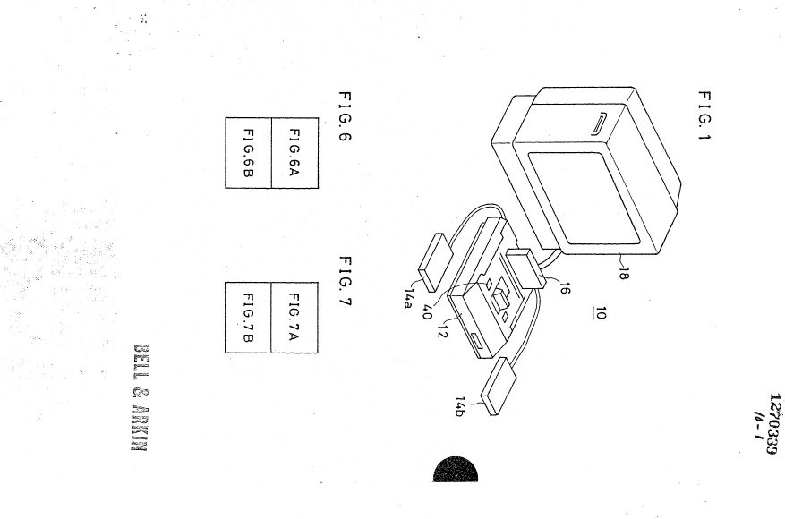 Canadian Patent Document 1270339. Drawings 19921222. Image 1 of 10