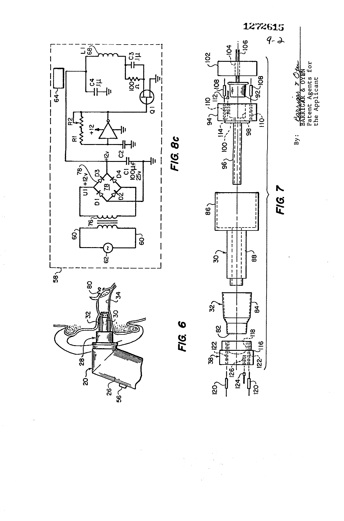 Canadian Patent Document 1272615. Drawings 19931008. Image 2 of 9