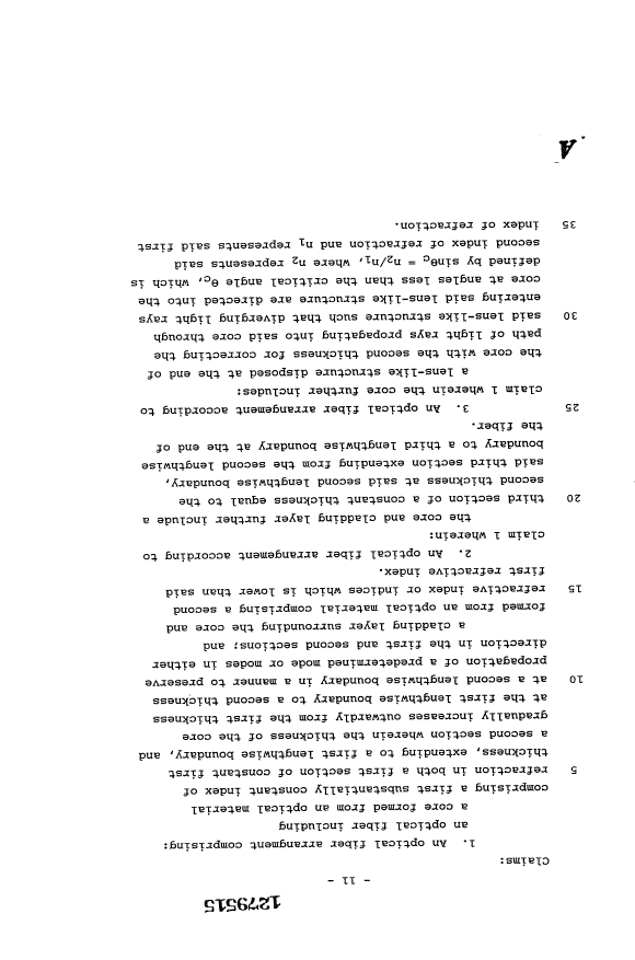 Document de brevet canadien 1279515. Revendications 19931019. Image 1 de 4