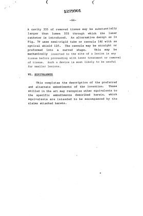 Canadian Patent Document 1279901. Description 19931015. Image 69 of 69