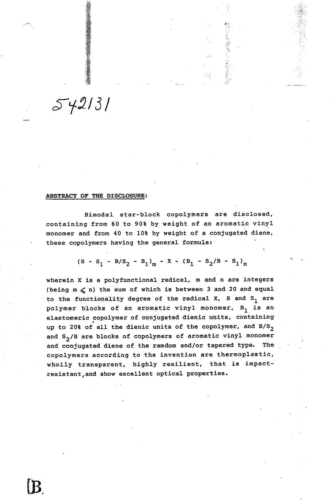 Document de brevet canadien 1290873. Abrégé 19931023. Image 1 de 1