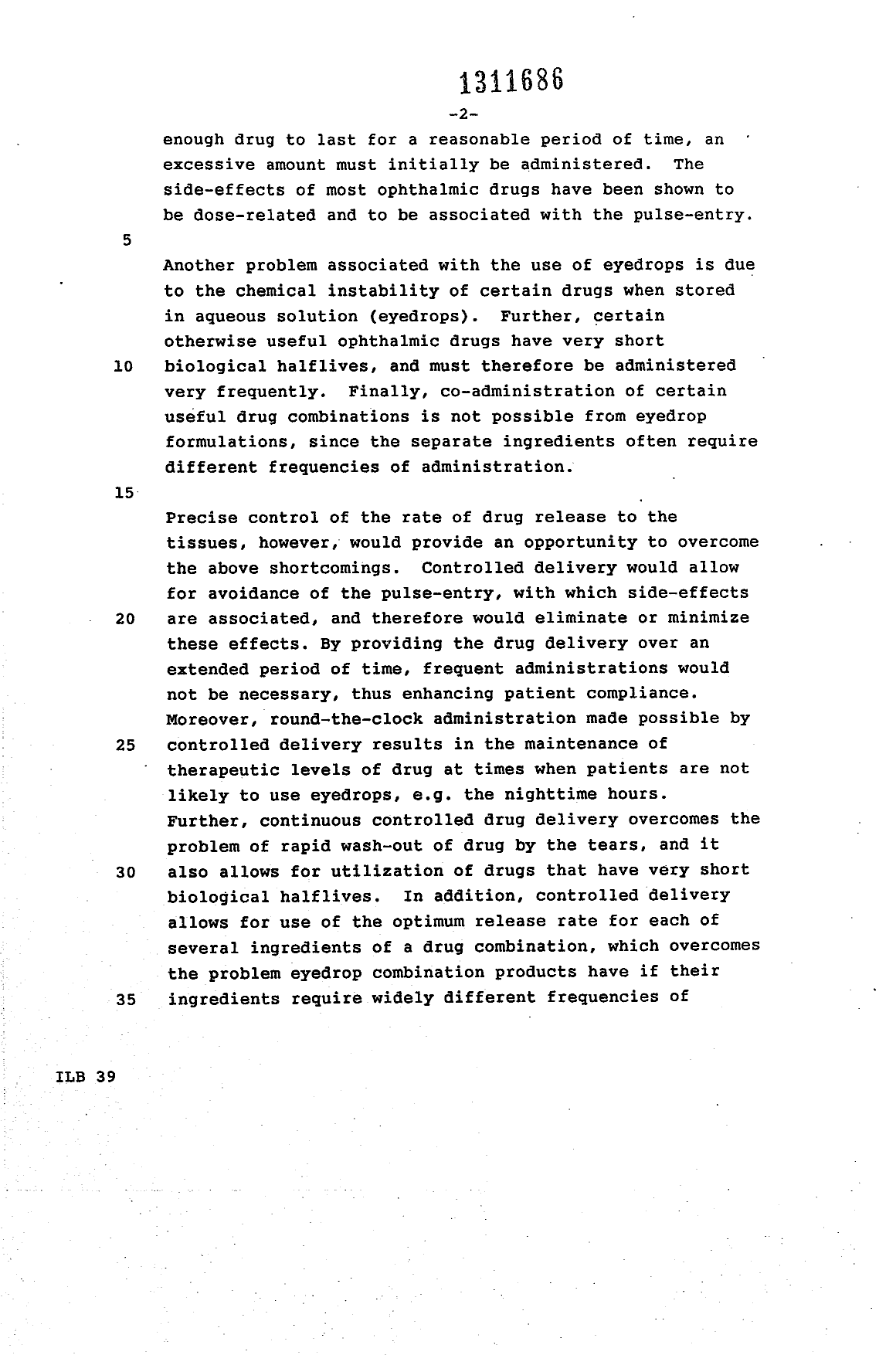 Canadian Patent Document 1311686. Description 19931109. Image 2 of 35