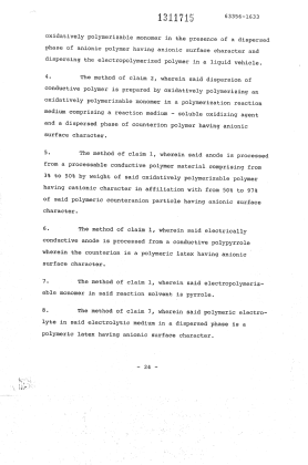 Canadian Patent Document 1311715. Claims 19931109. Image 2 of 4