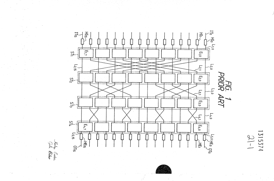 Document de brevet canadien 1315374. Dessins 19931130. Image 1 de 21