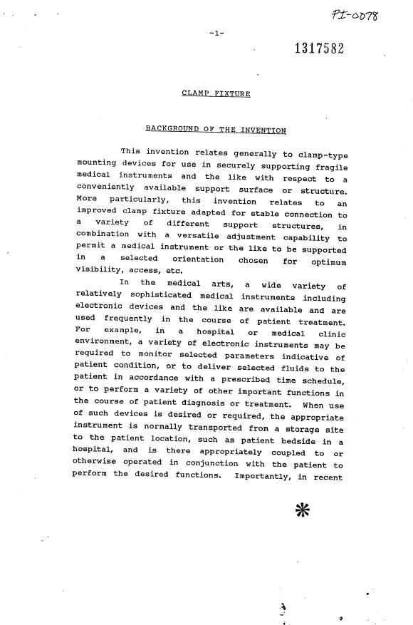 Document de brevet canadien 1317582. Description 19931130. Image 1 de 16