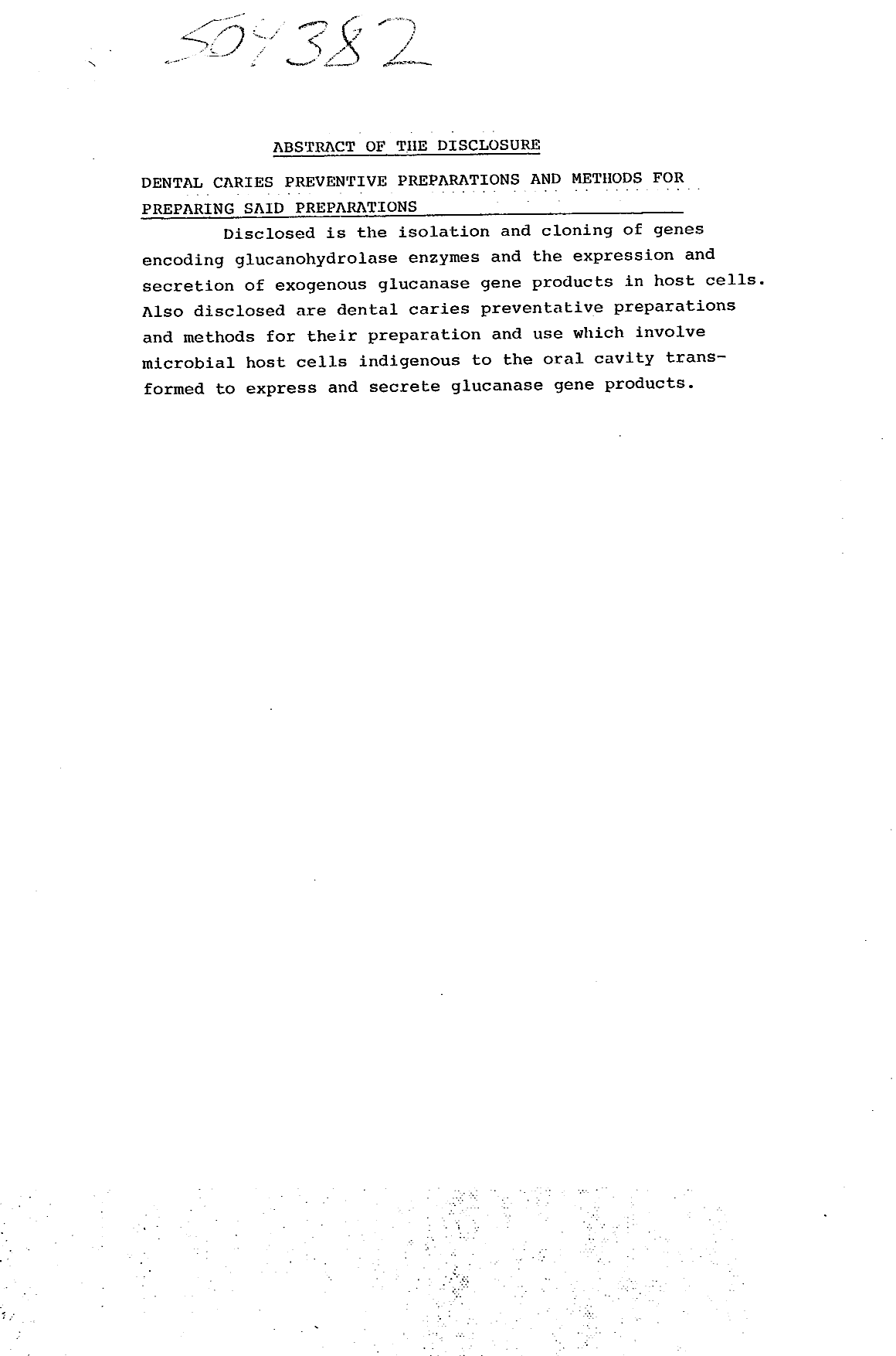 Document de brevet canadien 1321962. Abrégé 19940304. Image 1 de 1