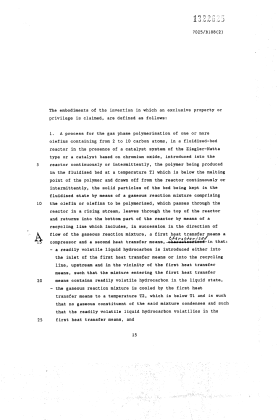 Document de brevet canadien 1322625. Revendications 19940304. Image 1 de 2